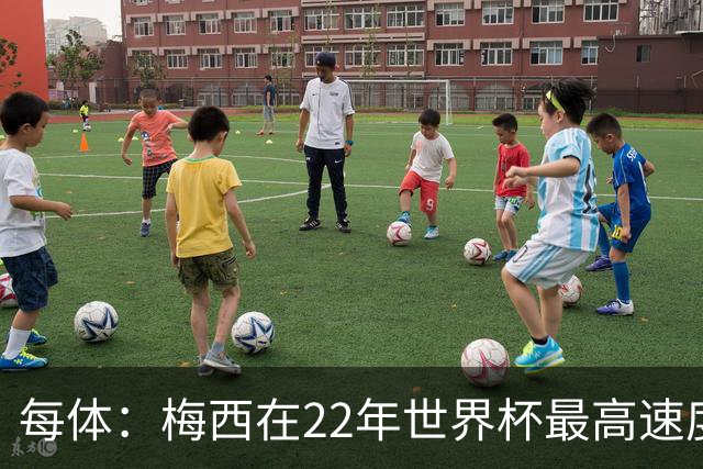 每体：梅西在22年世界杯最高速度是29.8km/h，26年达到31km/h